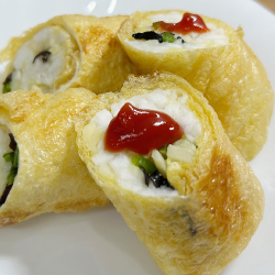 ⑭ 油揚げ春巻き