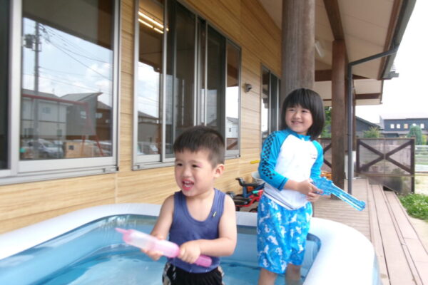 水遊び🐋