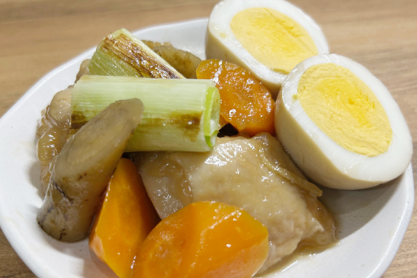 鶏と玉子のさっぱり煮